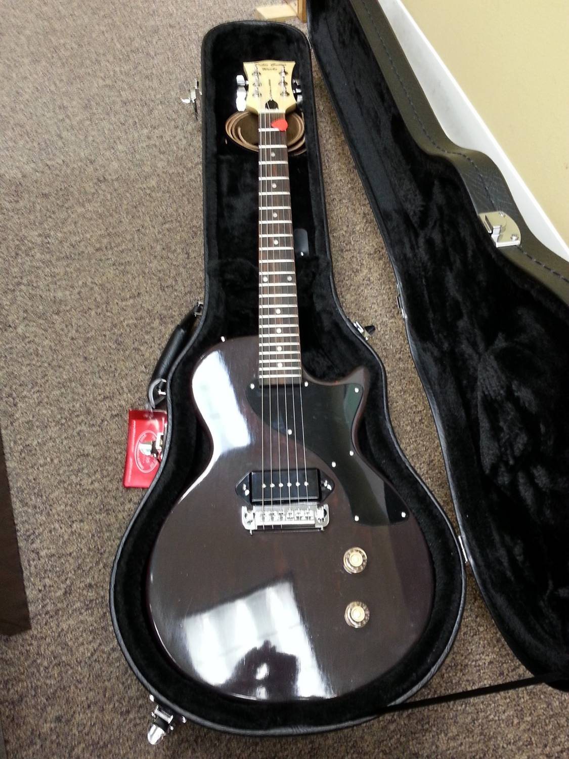 Saga LJ 10 Les Paul Jr Kit Build Telecaster Guitar Forum