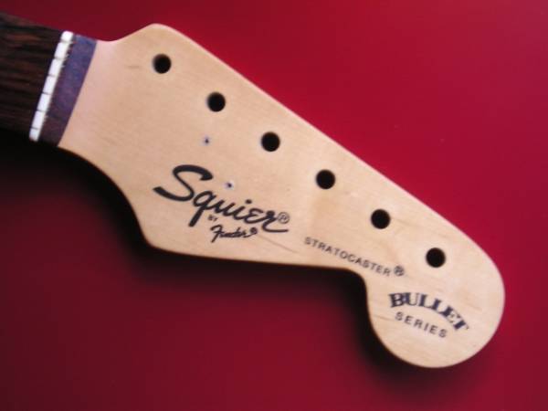 stratocaster neck pocket. in the neck pocket of my