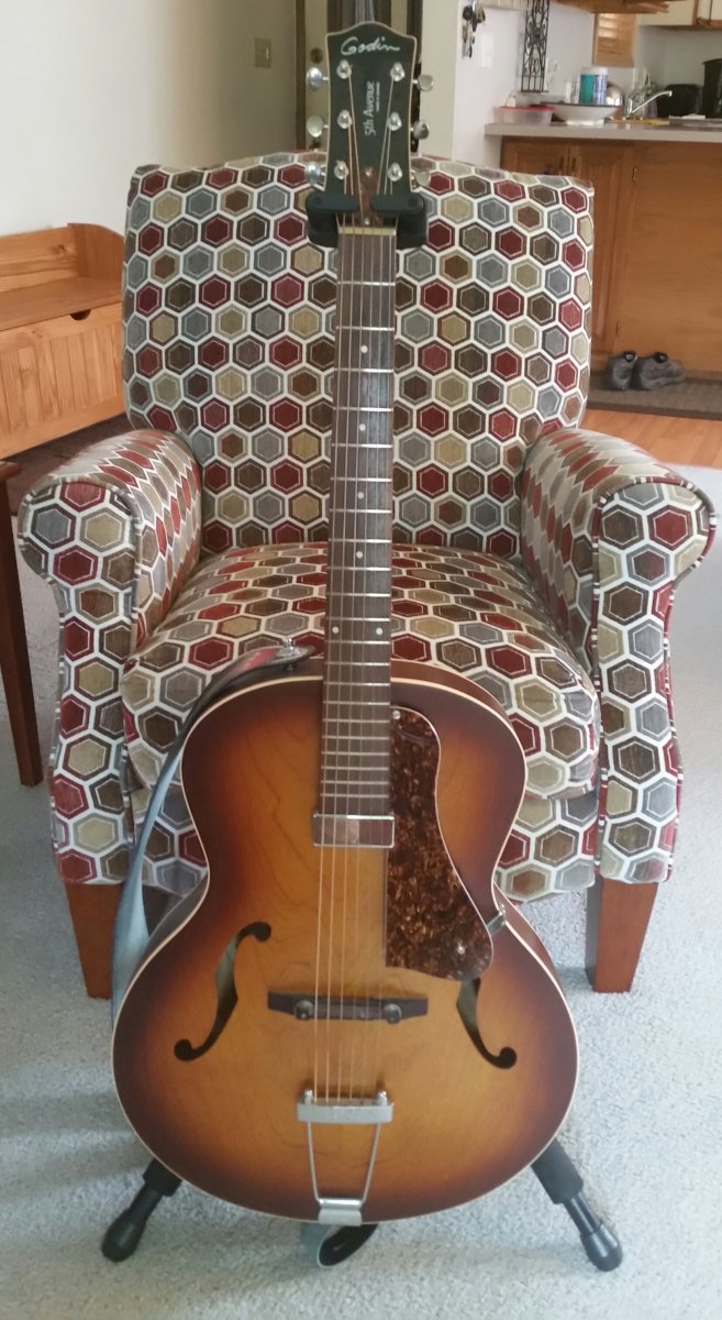 Amplifying an acoustic archtop. Telecaster Guitar Forum