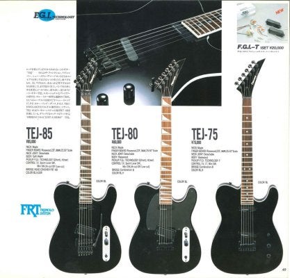 1987 Fernandes TEJ-75 | Telecaster Guitar Forum