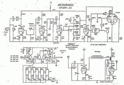 Mesa Boogie Studio 22 Tube Chart