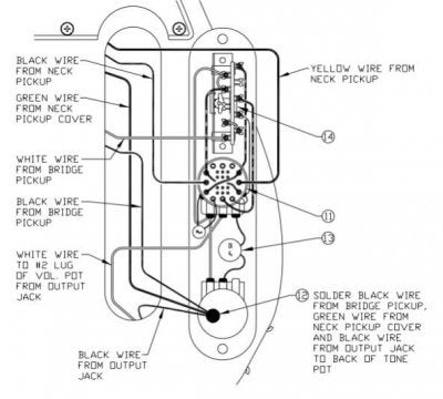Normal Neck Pickup To Baja S 1 Switch - Fender Twisted Tele Neck Pickup Wiring Diagram Normal Neck Pickup To Baja S 1 Switch - Fender Twisted Tele Neck Pickup Wiring Diagram