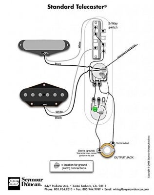 Wiring diagram for Texas Specials | Telecaster Guitar Forum