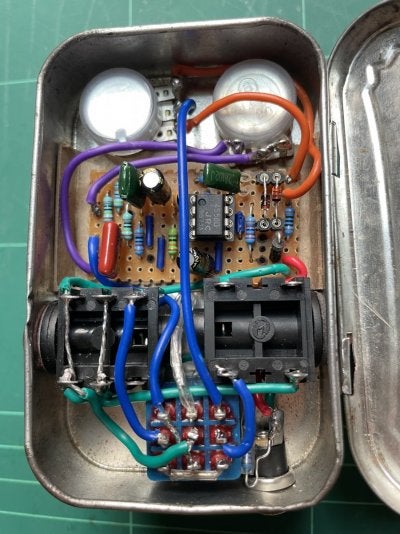 DOD 250 overdrive build (reissue, 4558) | Telecaster Guitar